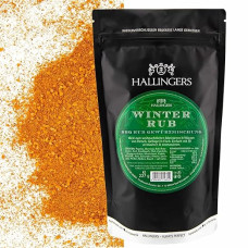 Hallingers Winter Rub - Kalėdinis BBQ Rub Marinatas mėsai, paukštienai ir žuviai kaip dovana Kalėdoms (maišelis) - Velykų dovanos Velykų krepšelis Velykų kiaušiniai ir Velykų dekoracijos | New Home Retirement