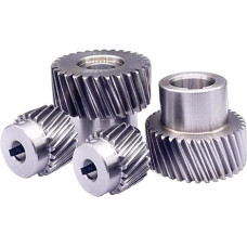 30 Zähne 1,5M Zahnrad links, verschraubt - Stahl 45, Lochgröße 16-25mm, 30T-Getriebe für Präzisionsanwendungen(30T-Bore 24(K8)-H30)