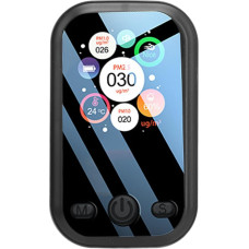 Luftqualitätsmonitor, Präziser Tragbarer Detektor für Zuhause, Büro, Reisen, LCD-Display, Mini-PM2,5-Tester (Schwarz)