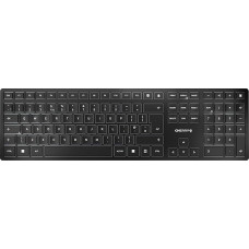 CHERRY KW 9100 plona belaidė klaviatūra UK išdėstymo QWERTY klaviatūra pasirinktinai 