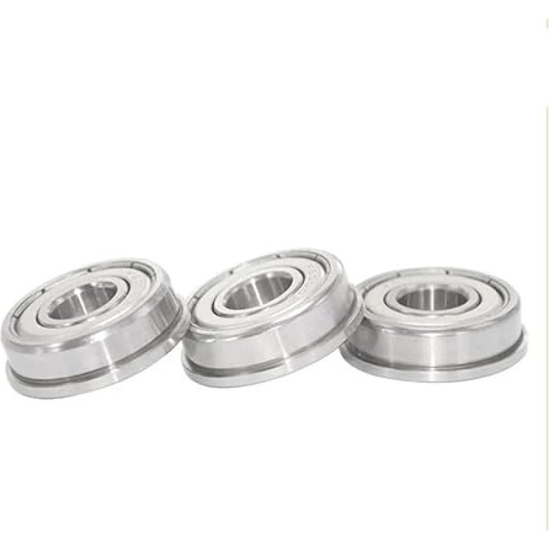 10 vienetų/los F6005ZZ F6005 ZZ F6005Z F6005-ZZ 25x47x12mm Abgeschirmte Abdeckung Flansch Rillenkugellager 25 * 47 * 12mm