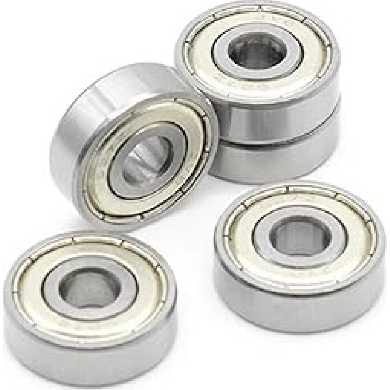 Miniatiūrinė plokštelė 628ZZ 8x24x8mm Chromstahllager 628 628zz 5St