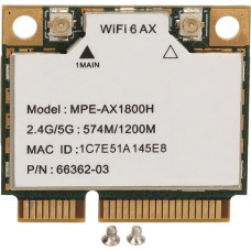 Vikye WiFi 6 Card, AX1800H Dual-Band 5.2 PCIE Interface WiFi Adapter for 10/11 with 2.4GHz/5GHz Dual Band Network, Maximum Speed Up to 1200Mbps