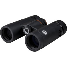 Celestron 71401 TrailSeeker ED 8 x 32 Roof Prism Binocular, Fully Broadband Multi-Coated Lens, BaK-4 Prism Glass, Black