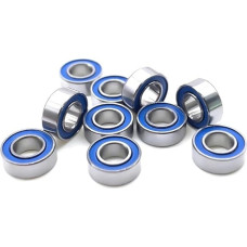 MR84RS Lager 10 Stück 4 x 8 x 3 mm ABEC-7 Hobby Elektro RC Auto LKW MR84 RS 2RS Kugellager MR84-2RS Blau versiegelt(6801RS 12x21x5)