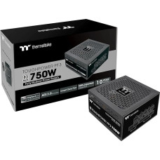 Thermaltake Toughpower PF3 750W Gen 5 | ATX 3.0 | PCIe Gen 5 Ready | Smart Zero Fan | 80 Plus Platinum | Visiškai modulinis