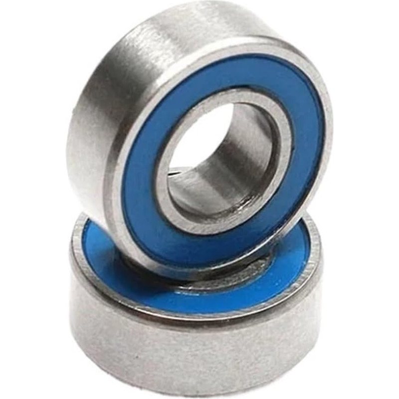10 vnt. ABEC-5 MR84-2RS MR84 2RS MR84 RS MR84RS 4x8x3mm Blau Gummi Versiegelt Miniatur Tiefe Nut Kugellager(MR84-2RS_ABEC 5)