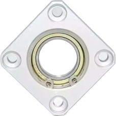 Suderinamas su Flansch-Vierkantgehäuse, Einzellager, Direktmontage-Lagersitzbaugruppe mit Sicherungsring(6010ZZ-25-50)