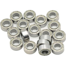 Lager, MR128ZZ Miniaturlager 10/20/50 Stück Grifflager 8 x 12 3,5 mm ABEC-5 for starkes Bohrbürsten-Handstück MR128Z Nagelkugellager,Verbesserte Haltbarkeit(50PCS)