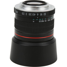 Teleobjektyvas, D3400 teleobjektyvas Automatinio fokusavimo objektyvas fotoaparatui Objektyvas 85 mm F1.8 Didelė diafragma Viso kadro rankinio fokusavimo portretinis pagrindinis objektyvas AI laikiklis