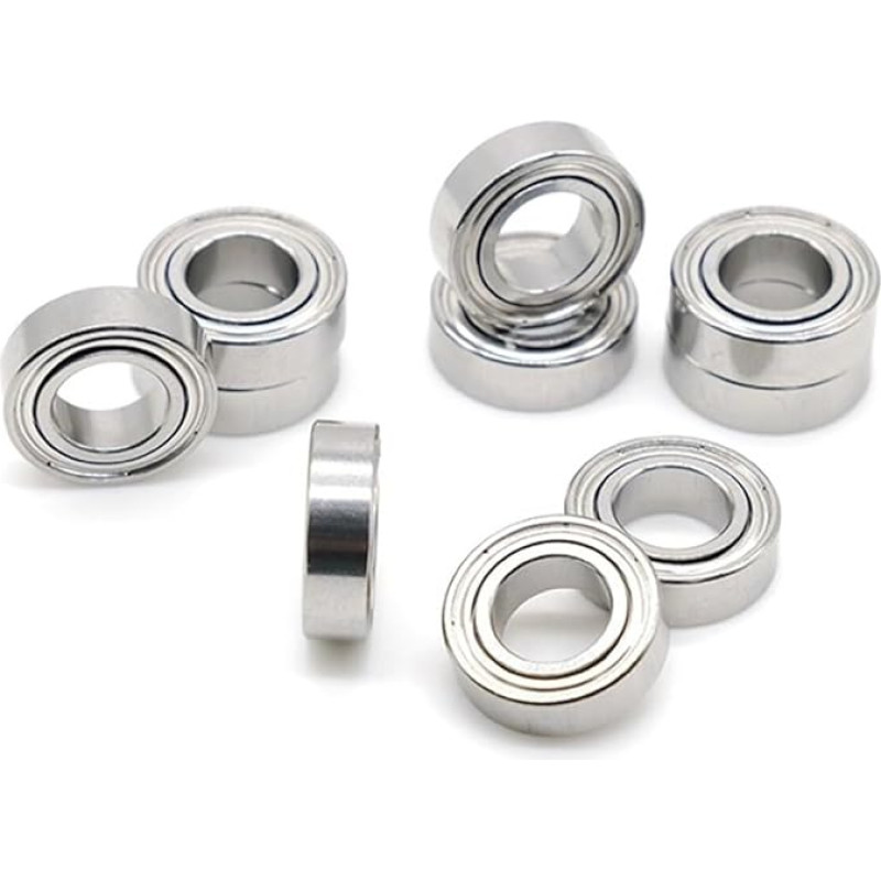 SMR137ZZ Lager 7 * 13 * 4 mm (10 Stück) ABEC-7 Edelstahl-Kugellager abgeschirmt SMR137Z SMR137 Z ZZ Lucky