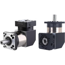 90 Grad Planetenreduzierer mit Set ≤10 arcmin Verhältnis 3~100:1 für Nema42/52 3PH 110/130mm Schrittmotor (vienspalvis, greičio santykis 7:1)