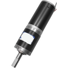 GA32Y-31ZY 12 V DC Planetenmotor mit Getriebe und einstellbarer Geschwindigkeit, hoher Drehmomentmotor (18 U/min, 12 V Ausgangswelle 6 mm)