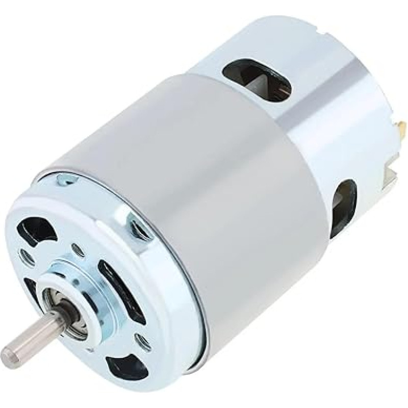 895 Nuolatinės srovės variklis 12-24V 3000-20000RPM Hohe Geschwindigkeit, hohes Drehmoment, Lüfteradapter Kugellager (24V 10000RPM)