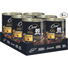 Cesar Natural Goodness Premium Wet Dog Food in Casserole in Sauce with Chicken and Superfoods 6 x 400 g