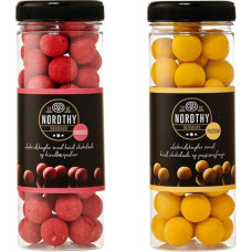Nordthy Licorice Balls 2 x 300 g - Danish Liquorice Balls with Raspberry & Passion Fruit - Scandinavian Specialty