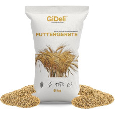 „GiDeli“ pašariniai miežiai, 5 kg – vištų pašaras su turtinga maistinių medžiagų sudėtimi – triušių pašaras su įvairiomis naudojimo galimybėmis – jauniklių vištų pašaras, stiprinantis imunitetą