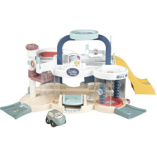 „Smoby Toys“ „Little Smoby“ daugiafunkcinis automobilių stovėjimo garažas vaikams nuo 18 mėnesių – žaislinis automobilių stovėjimo garažas su daugybe funkcijų, įskaitant automobilį