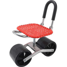 Garden Stool on Wheels, Rolling Seat for Gardening, with Adjustable Height | Gartenhocker 360 Grad Drehbarer Garten-Arbeitsstuhl Mit Rädern, Faltbarer Gartenwagen Rollhocker, für Haushalt und Garten