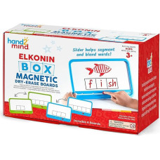 „Learning Resources“ „Elkonin“ magnetinių lentų rinkinys su slankikliu, skirtas garsinio skaitymo ir rašymo įgūdžiams ugdyti, 8 vnt. rinkinys, nuo 3 metų