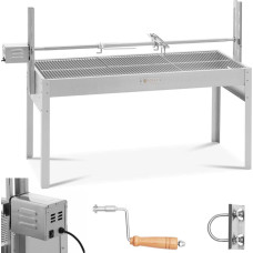 Royal Catering Anglies grilis su elektrine besisukančia iešmo sistema, skirtas paršeliui kepti, 13 W, 40 kg, 127 cm