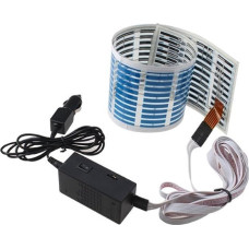 45 x 11 cm „Car Car Auto“ 12 V, garso ir muzikos aktyvuojamas jutiklis, ekvalaizeris, Kalėdų lemputės, lipdukas automobiliui, furgonui ar dviračiui, nemokamas pristatymas, muzikos ritmas, spalvingos LED lemputės