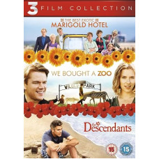 The Best Exotic Marigold Hotel / We Bought a Zoo / The Descendants [DVD] [2011]