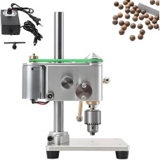 Mini-Bohrmaschine, 0,3-4 mm Tischbohrmaschine mit Geschwindigkeitseinstellung, Mikro-Präzisionsbohrer für Uhrwartung und andere Bohranwendungen