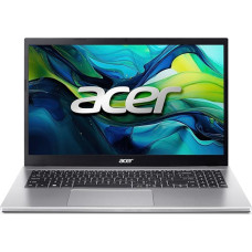 „Acer Aspire Go 15 AG15-42P-R6MW“ nešiojamasis kompiuteris su 15,6 colių „Full HD“ LCD ekranu (AMD Ryzen 7 5825U, 16 GB RAM, 512 GB SSD, AMD Radeon vaizdo plokštė, „Windows 11 Home“), sidabrinė, ispanų QWERTY klaviatūra