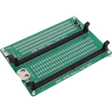 VBESTLIFE DDR5 RAM Memory Tester Card DDR5 Memory Diagnostic Analyzer with LED Indicators for Desktop UDIMM and Server RDIMM Modules