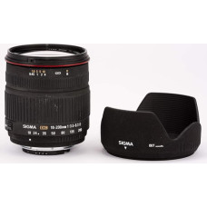 „Sigma“ 18–200 mm f/3,5–5,6 DC, skirtas „Nikon“ skaitmeniniams veidrodiniams fotoaparatams su APS-C dydžio jutikliais
