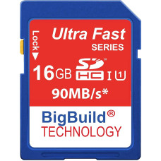 16 GB Ultra Fast SD SDHC Class 10 Memory Card for Panasonic Lumix DMC-FZ28 Camera