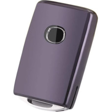 Soft TPU Case Compatible with Mazda 3 6 CX-5 CX-9 CX-30 Smart Remote Key Fob 2 3 Buttons SV9531 Dark Purple