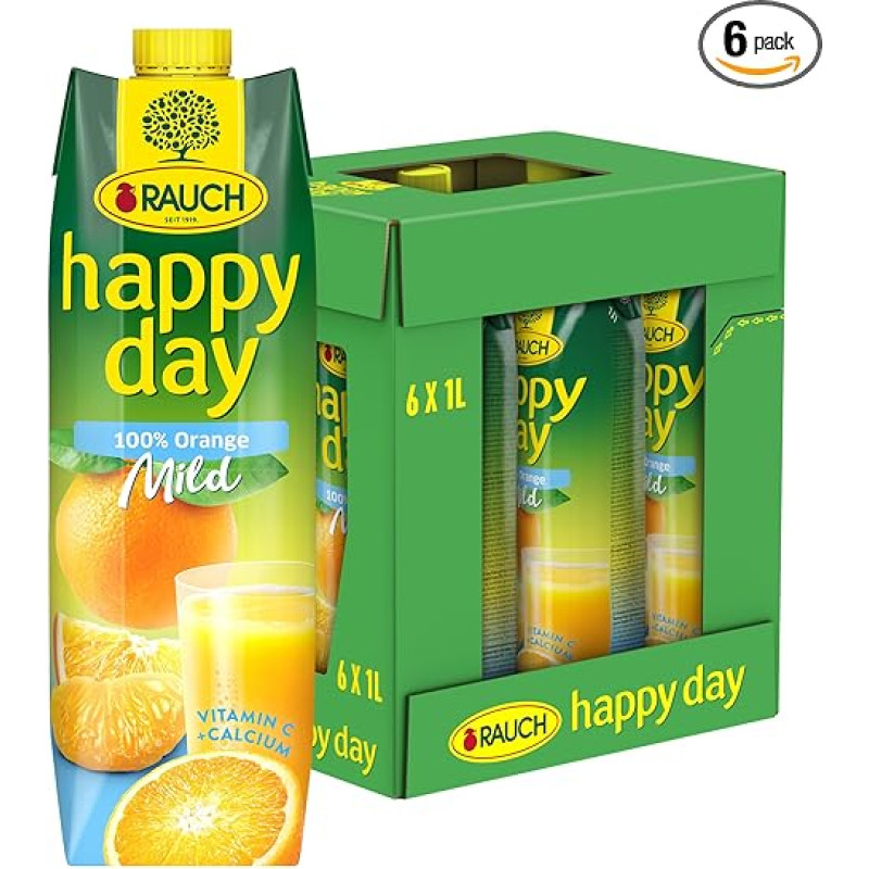 Rauch Happy Day Orange Mild Fruity Mild Taste