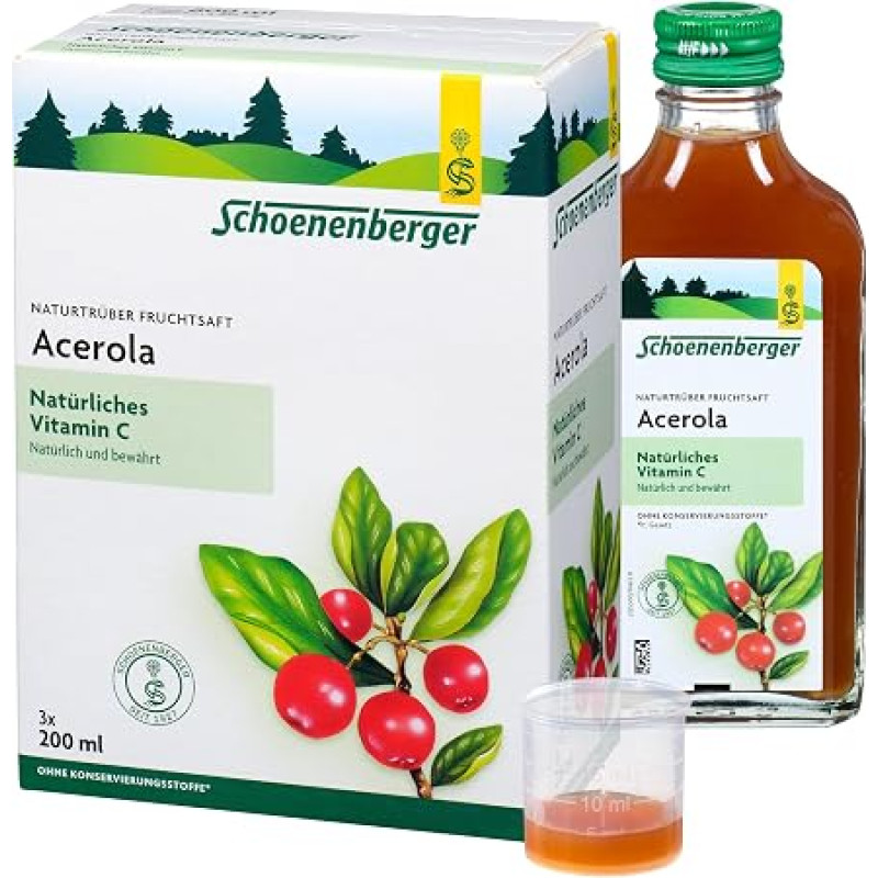 ACEROLA SAFT Schoenenberger Heilpflanzensäfte [Badartikel]