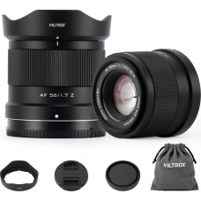 VILTROX 56 mm F1.7 Air Z Mount Camera Lens for Nikon Z-Mount APS-C Camera Lenses with Large Aperture Auto Focus for Nikon Z30 Z50 Z50II ZFC Z5 Z5II Z6II Z7 Z7II Z8 Z9 ZF ZR