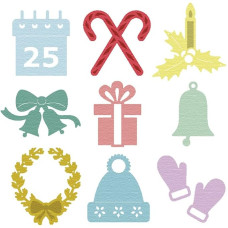 ZAG Christmas Decorations Pack of 10