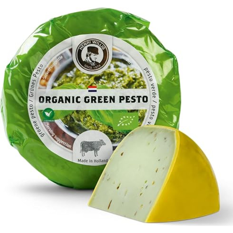 Henri Willig karvės sūris su žaliuoju pesto 380 g