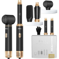 UKLISS Airstyler 5 in 1, Hairstyler Hair Styler Air Curling Iron 1000 W