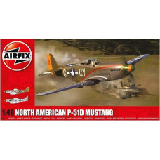 Šiaurės Amerikos „P-51D Mustang“ modelio rinkinys