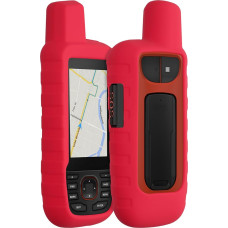 kwmobile Case Compatible with Garmin GPSMAP 66i - Protective Case for GPS Handheld Device in Red