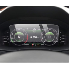 YEE PIN 10.25 Inch Screen Protector Skoda Kodiaq Superb Karoq Active Info Display 2019 2020-2022 2023 Screen Protector Navigation Scratch-Resistant No Bubbles Transparent - Tempered Glass Protection