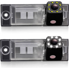 Dynavsal Einparkhilfe, Kamera für Nummerschildbeleuchtung, Kennzeichenbeleuchtung Farb Rückfahrkamera mit 8LED für Hyundai Tucson IX35 / Tucson from 2015 2016 2017