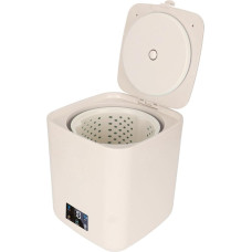 Jeffergarden Small Automatic Washing Machine, Small Portable Hands-Free Motorhome Washing Machine for Family (EU Plug)