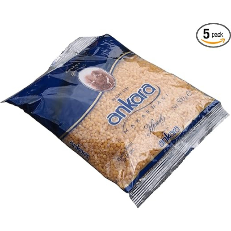 5 x 500 g turkiško kuskuso (rupaus) - Ankara Kuskus