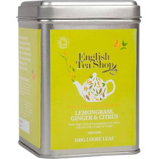 ETS Lemongrass Ginger and Citrus Fruits, Organic, Loose Tea, 100 g Tin