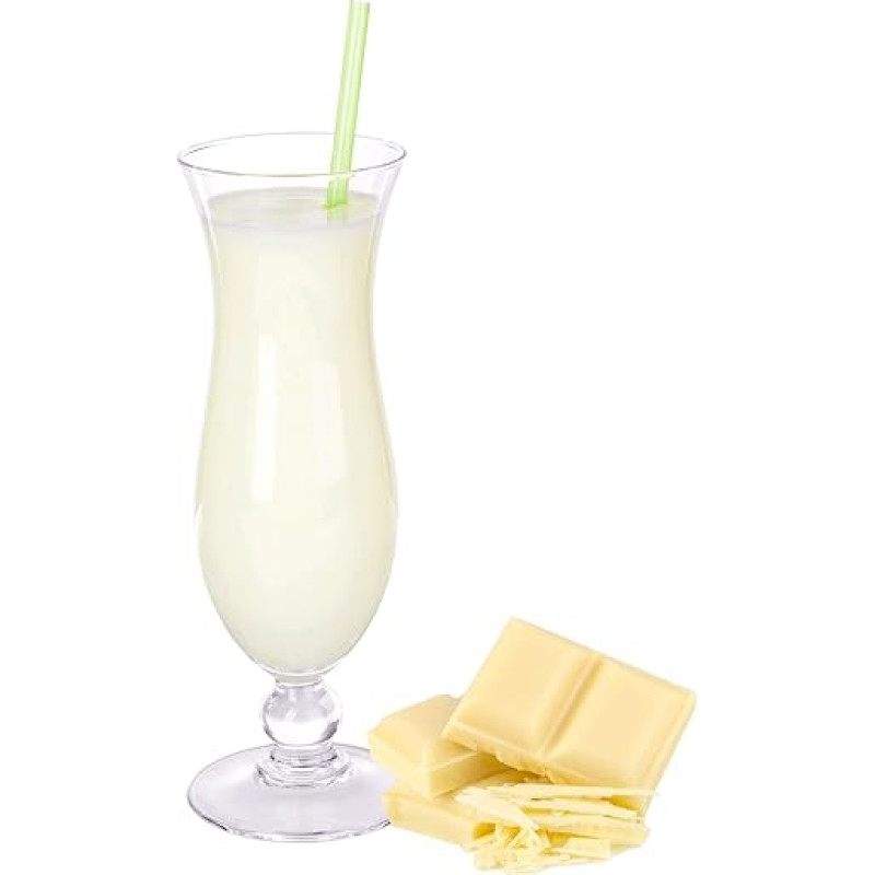 White Chocolate Whey Powder Luxofit Enriched with L-Carnitine Protein Wellness Drink Aspartame Free Whey (White Chocolate, 1 kg)