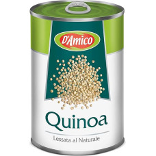 D'Amico Quinoa Lessata al Naturale Quinoa Natural Virta tik iš 3 ingredientų Vanduo, kvinojos, druska 400 g mėgintuvėlis, pakuotė po 6 vnt.