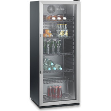 SEVERIN FSK 8841 Butelių šaldytuvas su integruotu užraktu ir integruotu LED apšvietimu 241 l talpos juodas