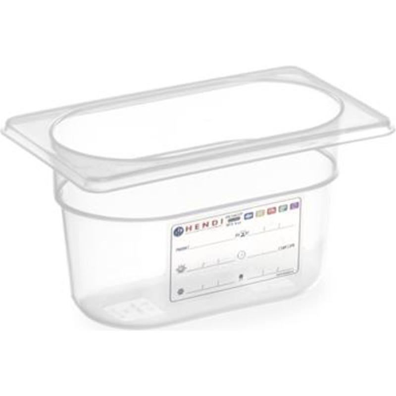 Hendi Container made of polypropylene GN 1/9 height 65 mm - 880562